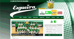 Desktop Screenshot of esgueirabasket.com