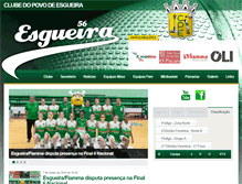 Tablet Screenshot of esgueirabasket.com